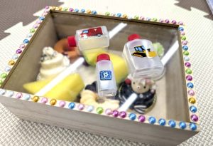 ケースに収納からの...